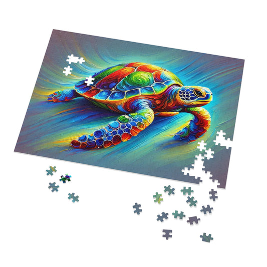 Ocean's Palette: The Vibrant Sea Turtle