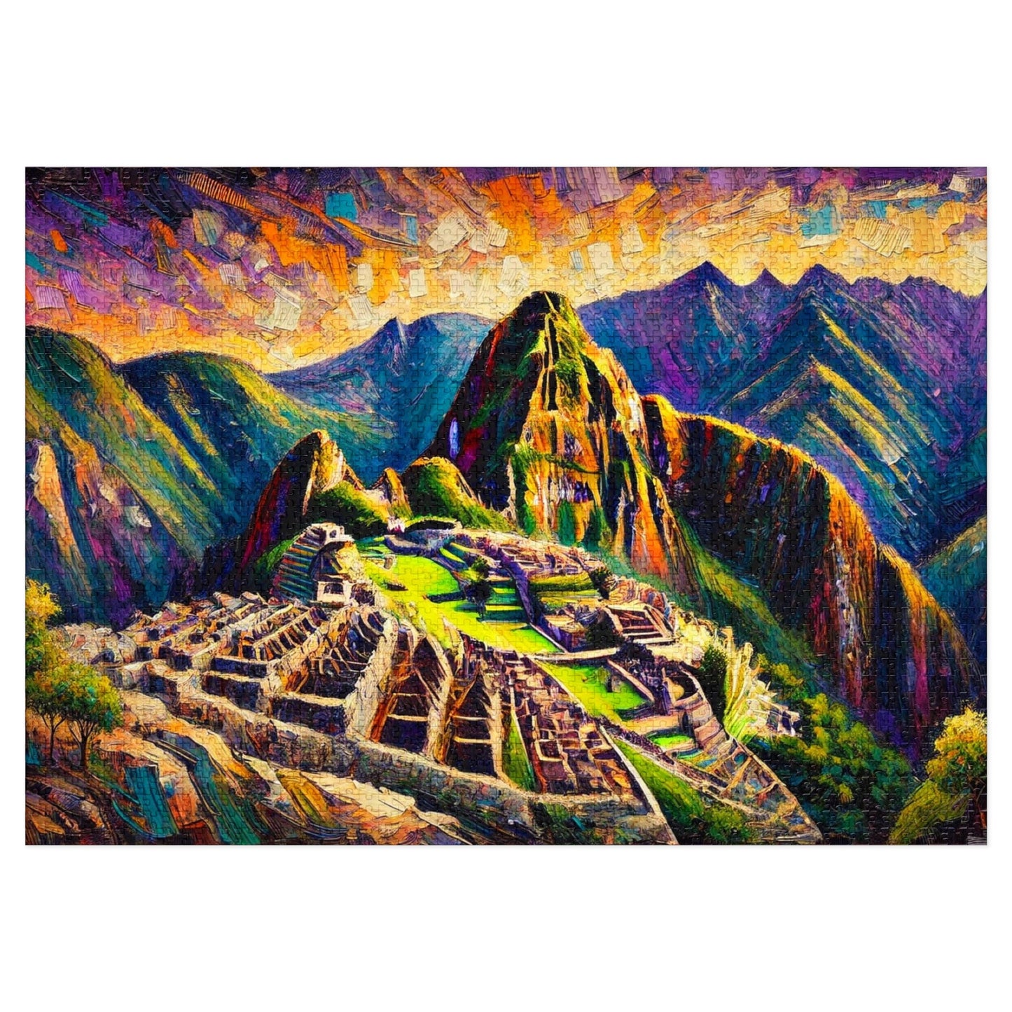 The Painted Heights of Machu Picchu