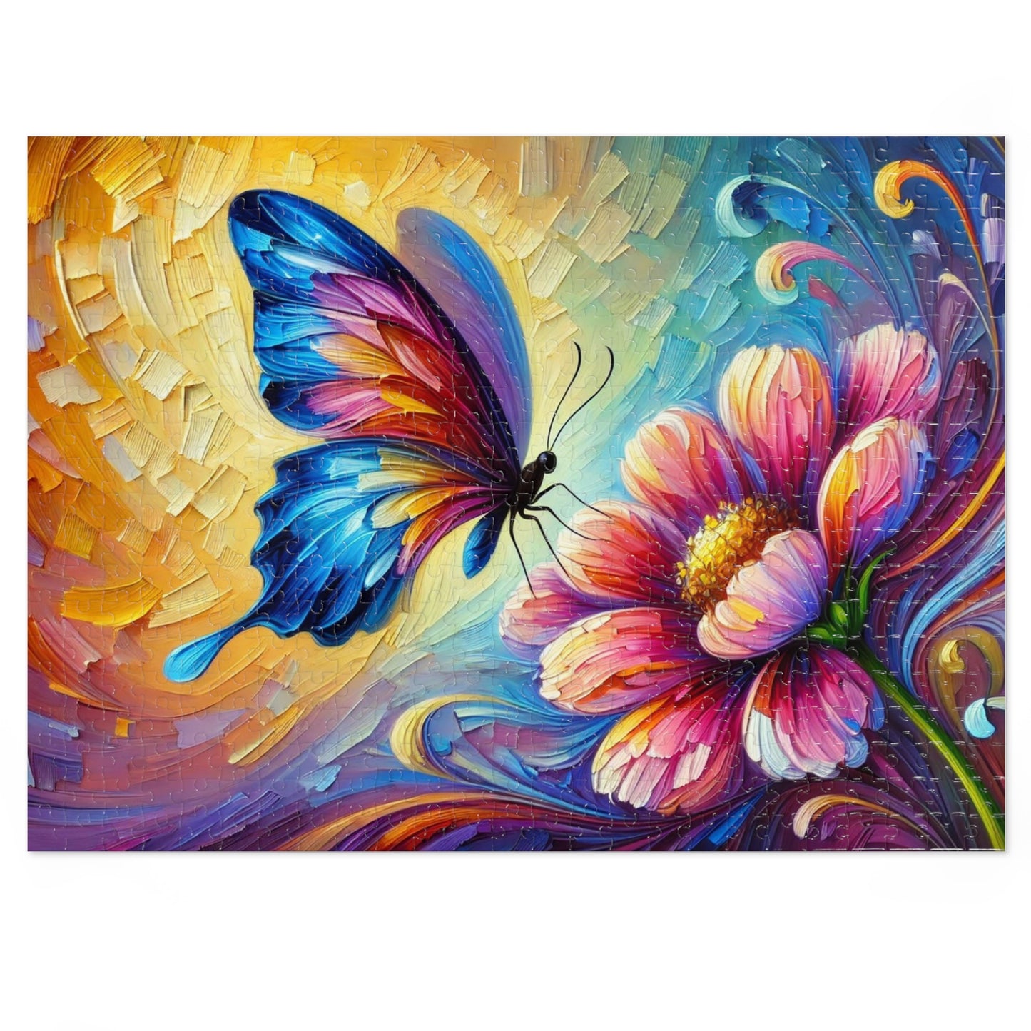 Wings of Radiance: A Symphony of Color in Motion