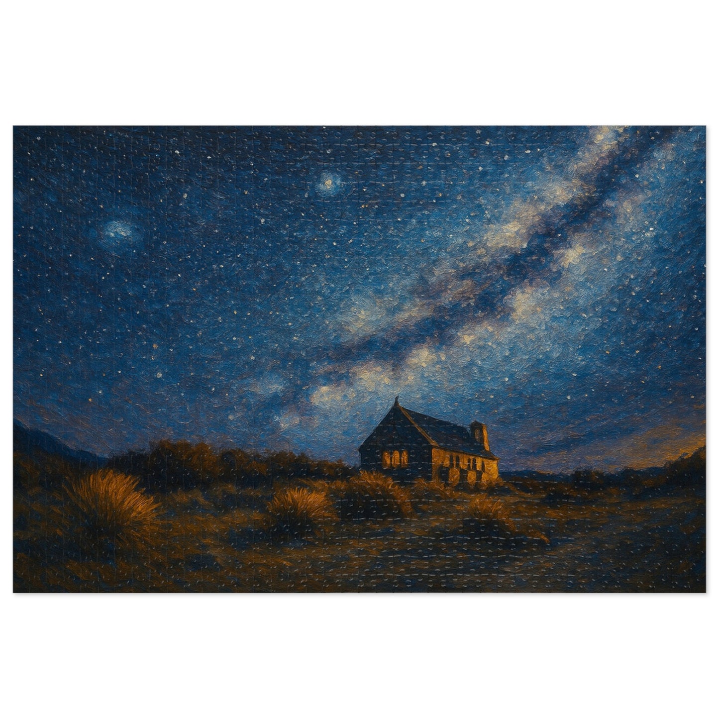 Celestial Silence: The Stars Over Lake Tekapo
