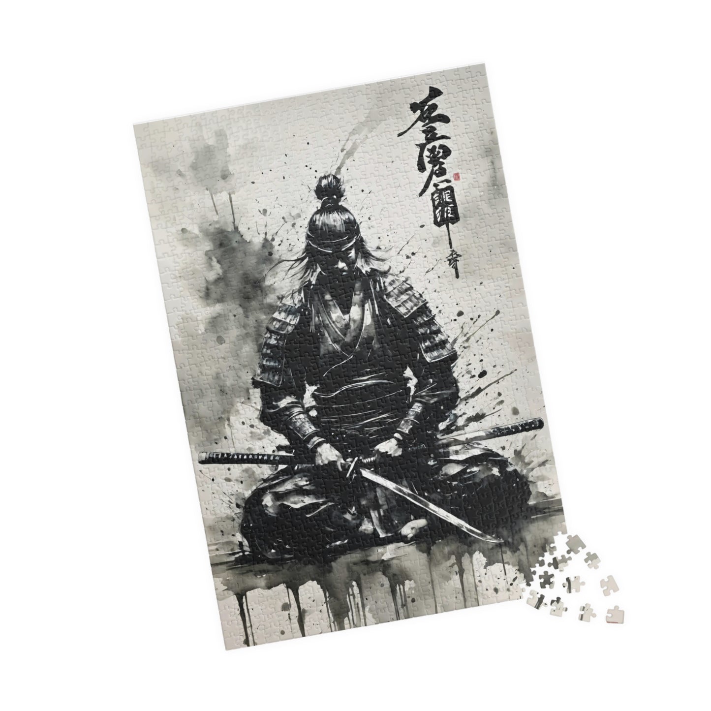The Way of Silence: A Samurai’s Meditation in Ink