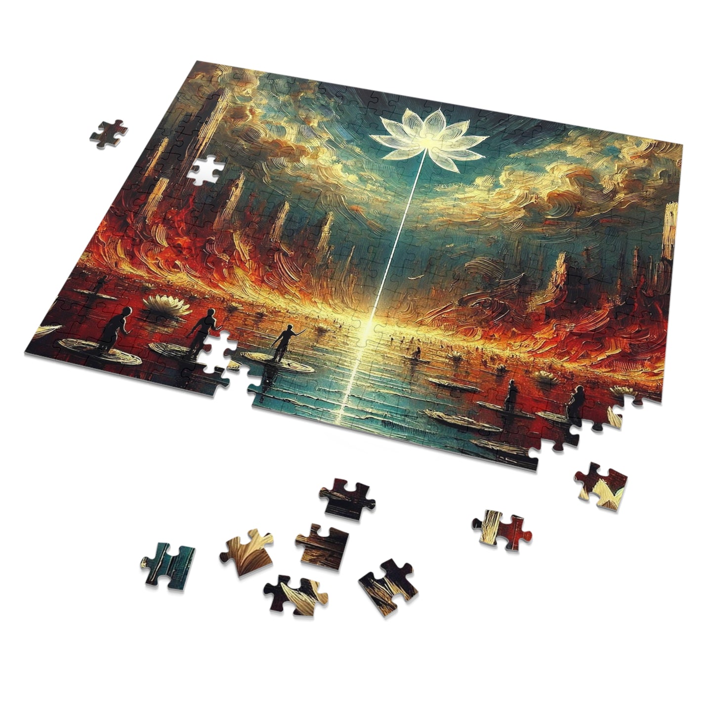 Lotus in the Inferno: A Puzzle Inspired by Rashomon