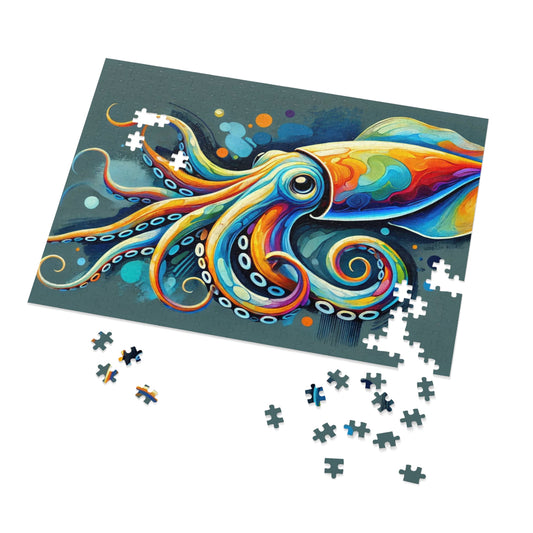 Dancing Squid: A Prismatic Ballet