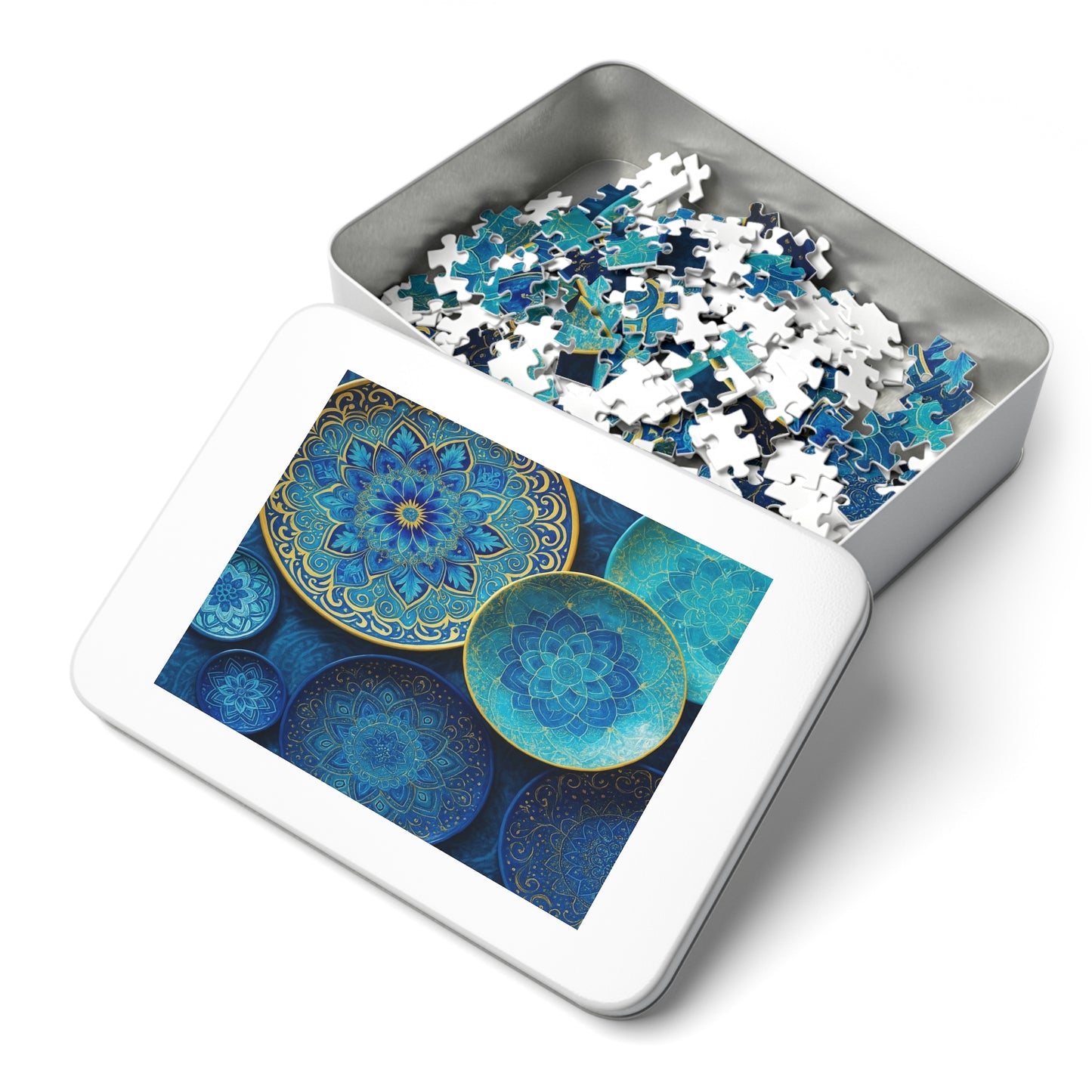 Whispers of Samarkand: The Blue Mosaic