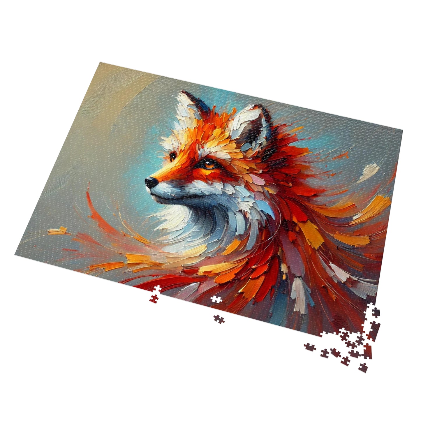 Crimson Serenity: The Fire Within the Fox
