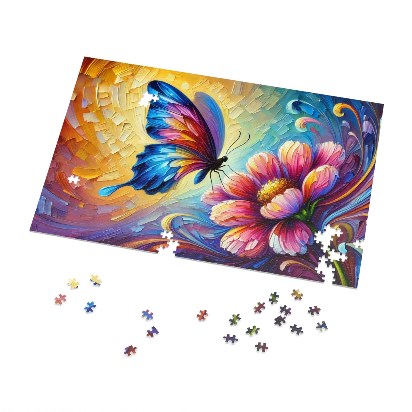 Wings of Radiance: A Symphony of Color in Motion