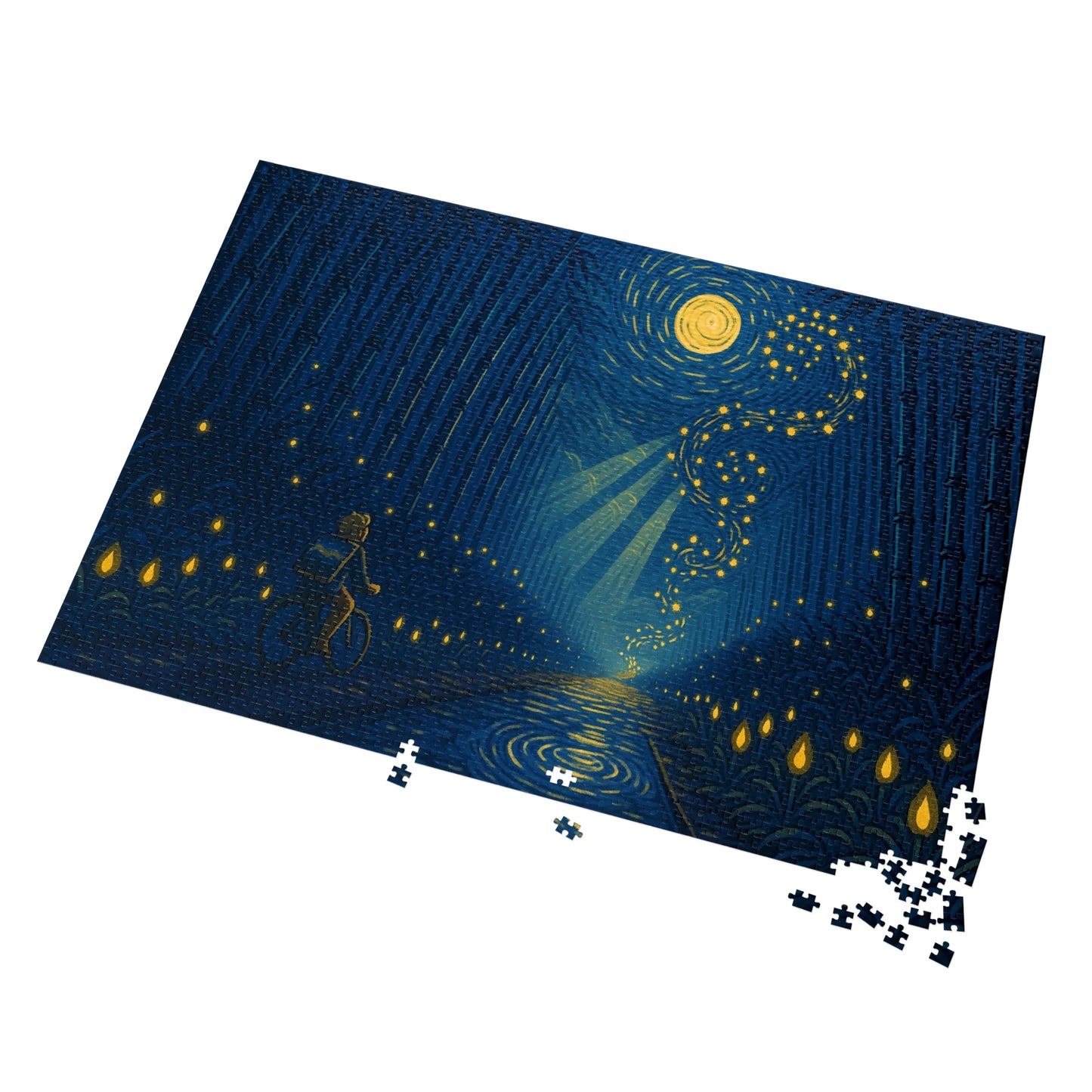 Firefly Nocturne in the Bamboo Grove: A Journey Through Luminous Night