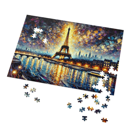 Paris Nocturne: A Symphony of Light and Steel