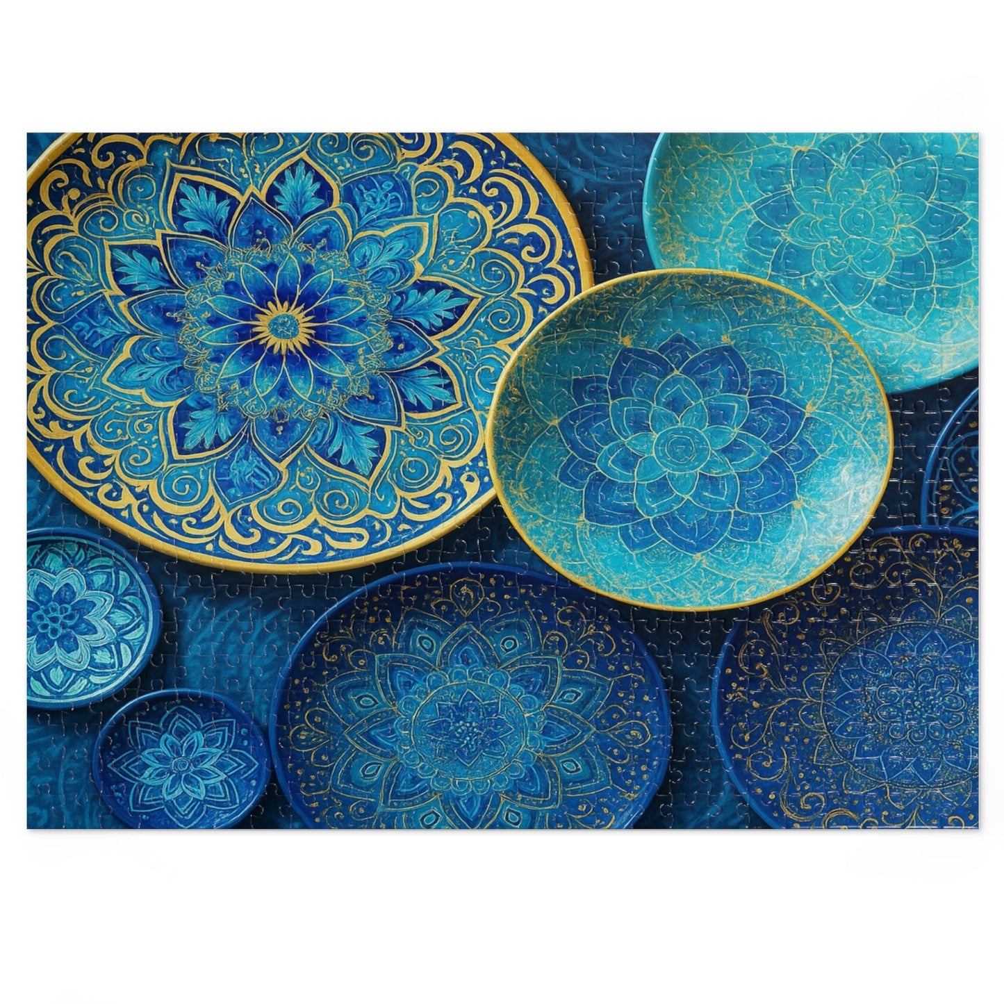 Whispers of Samarkand: The Blue Mosaic