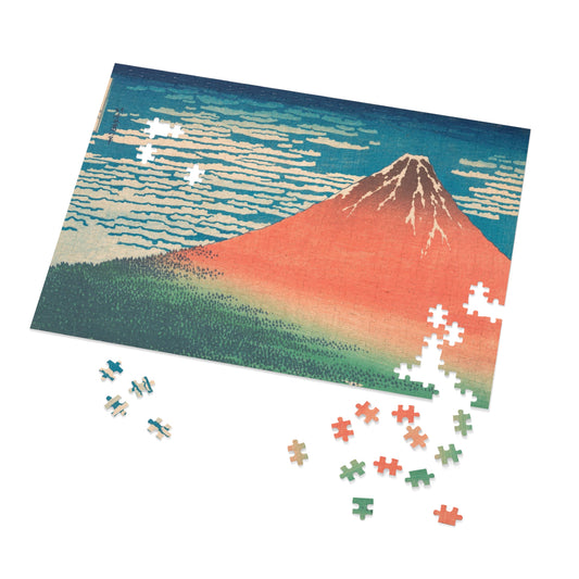 The Crimson Peak: Mount Fuji at Dawn