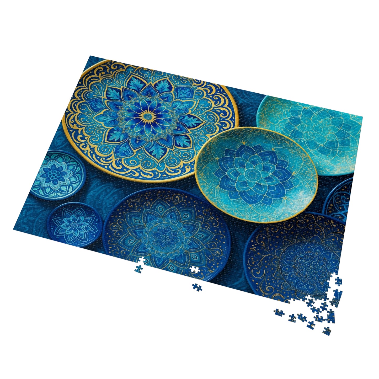 Whispers of Samarkand: The Blue Mosaic