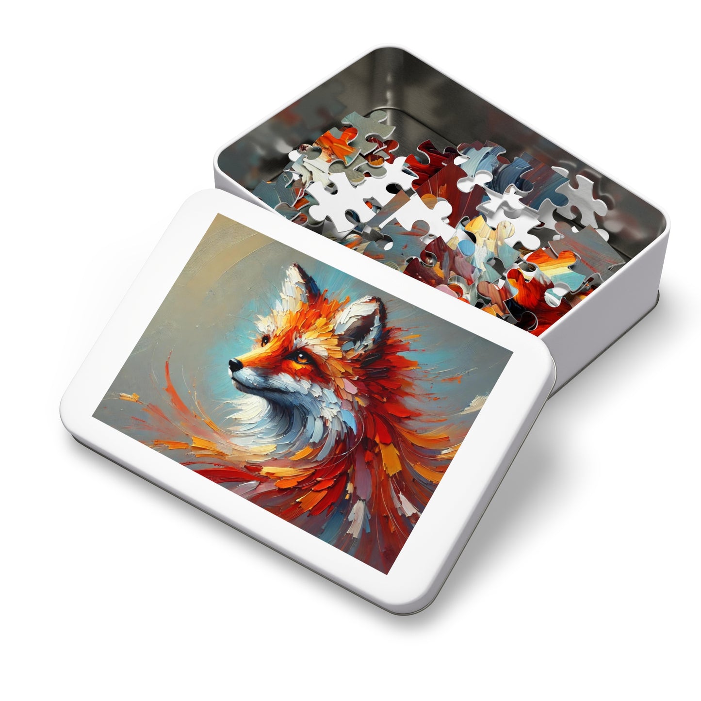 Crimson Serenity: The Fire Within the Fox