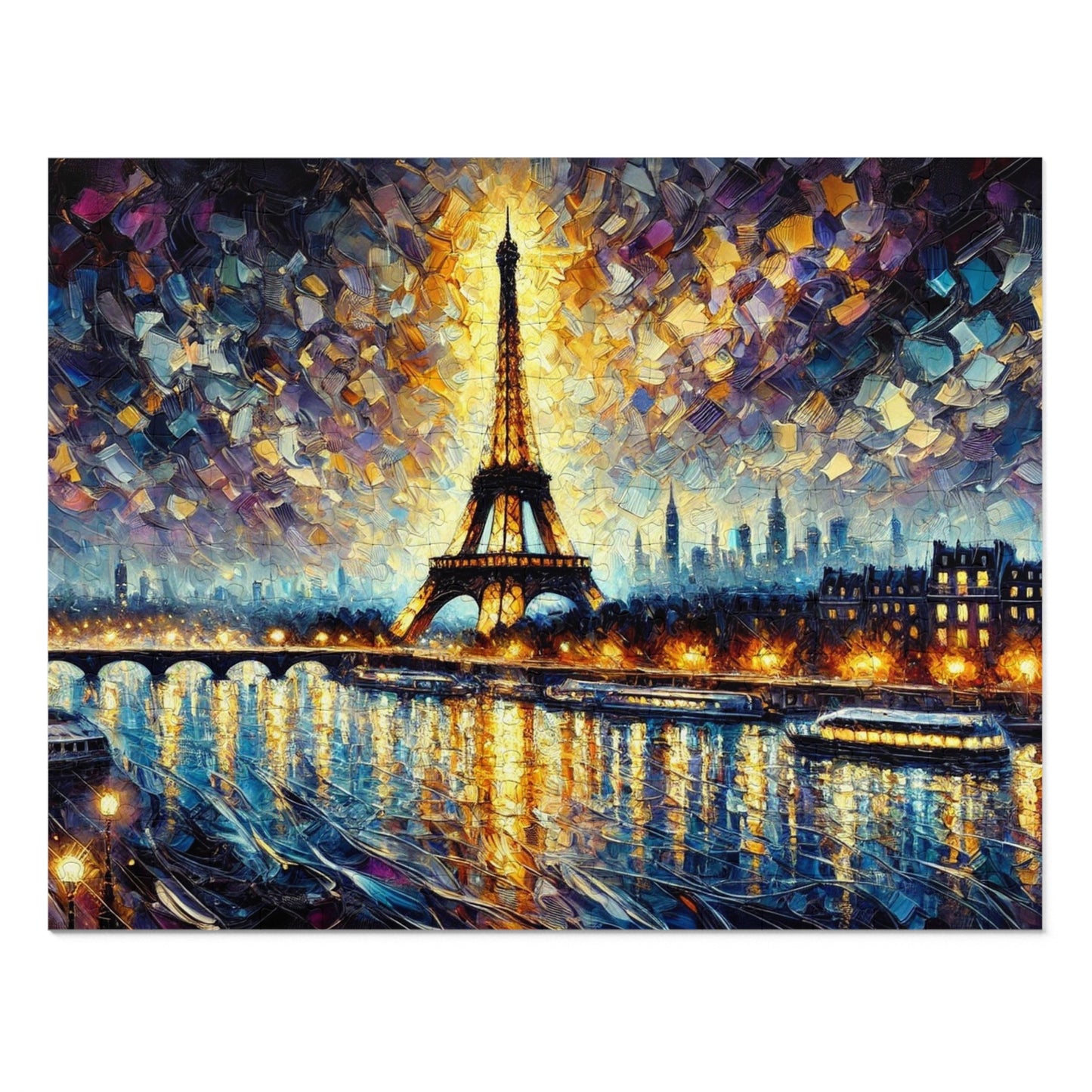 Paris Nocturne: A Symphony of Light and Steel