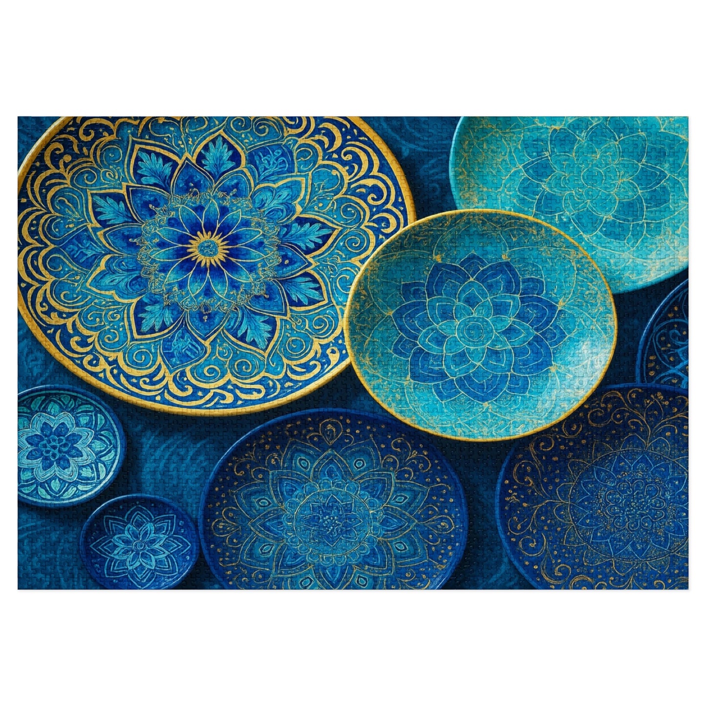 Whispers of Samarkand: The Blue Mosaic