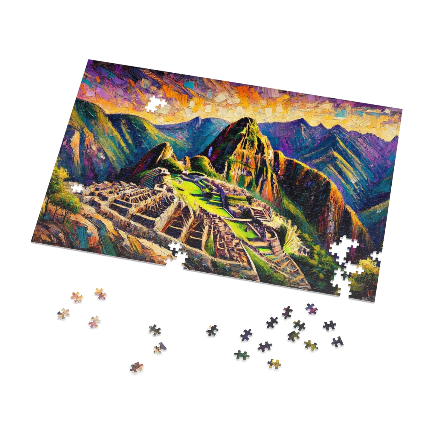 The Painted Heights of Machu Picchu
