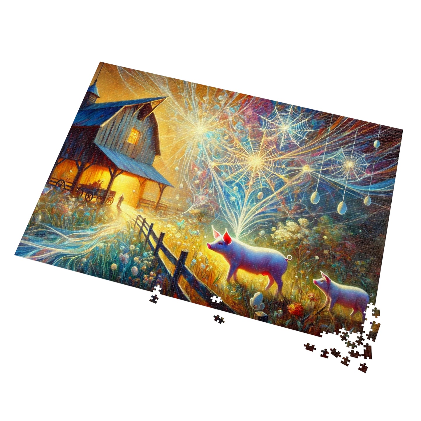 The Web of Light: A Tale Woven in Wonder