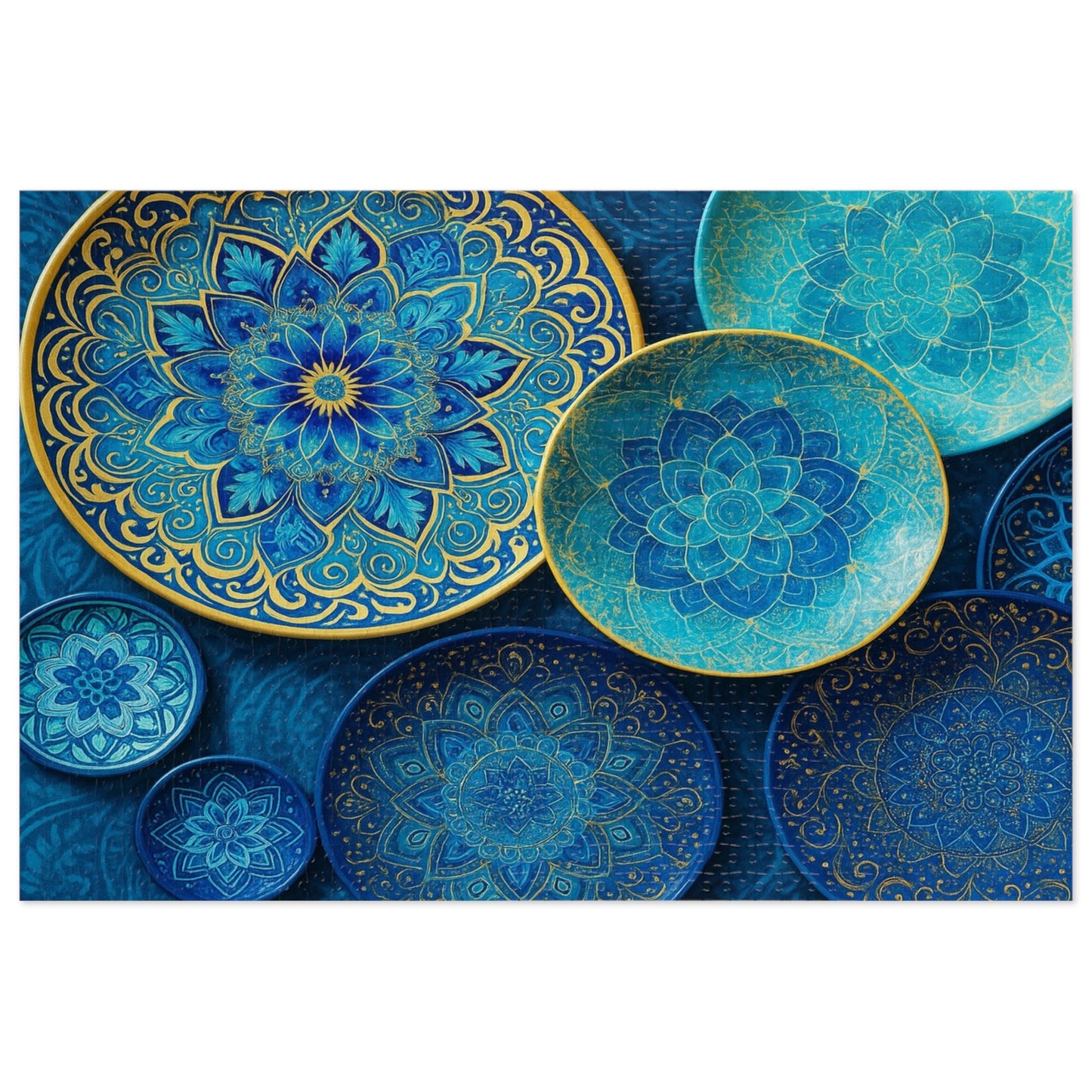 Whispers of Samarkand: The Blue Mosaic