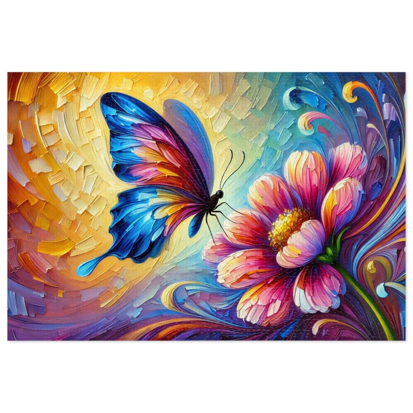 Wings of Radiance: A Symphony of Color in Motion