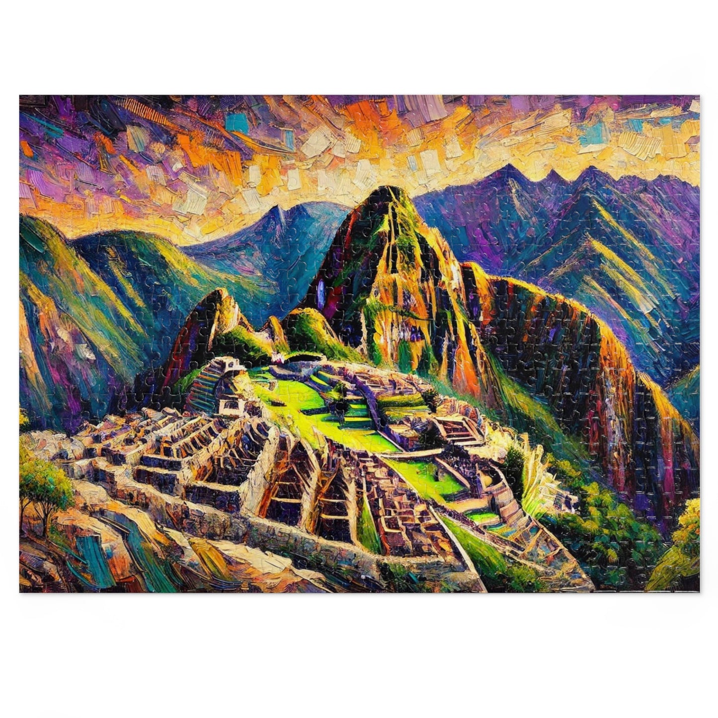 The Painted Heights of Machu Picchu