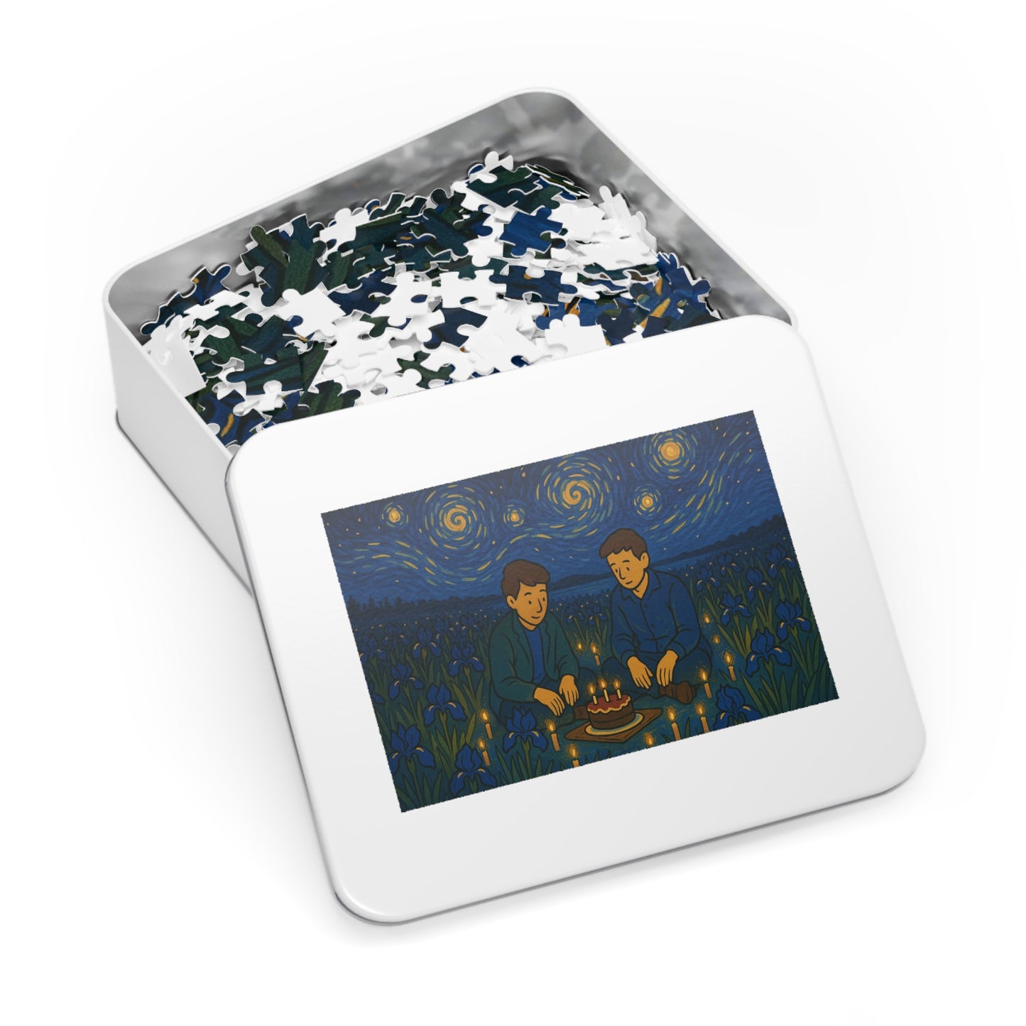 Birthday Among the Irises: A Quiet Celebration Under the Stars