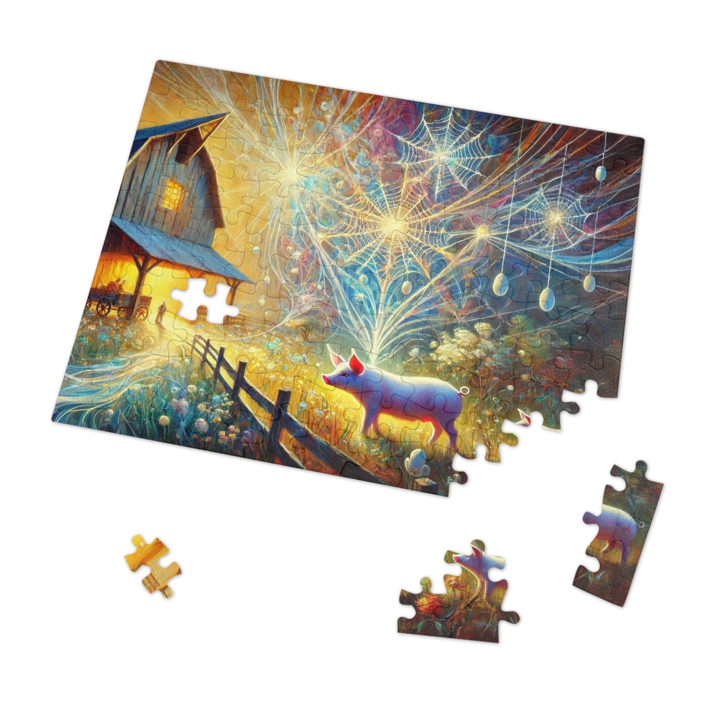 The Web of Light: A Tale Woven in Wonder