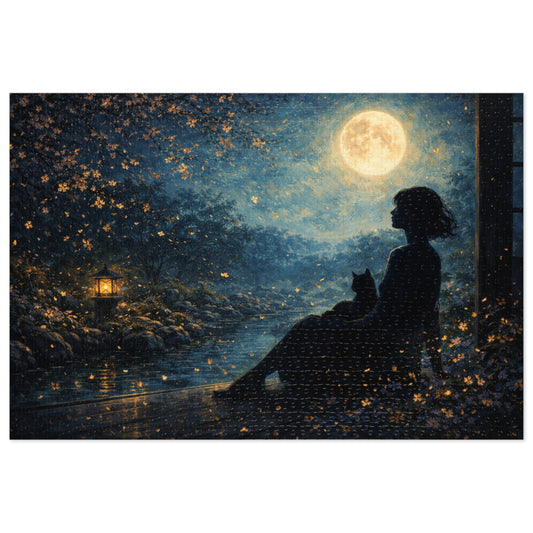 Moonlit Gekkou Kinsai-ga: Quiet Engawa