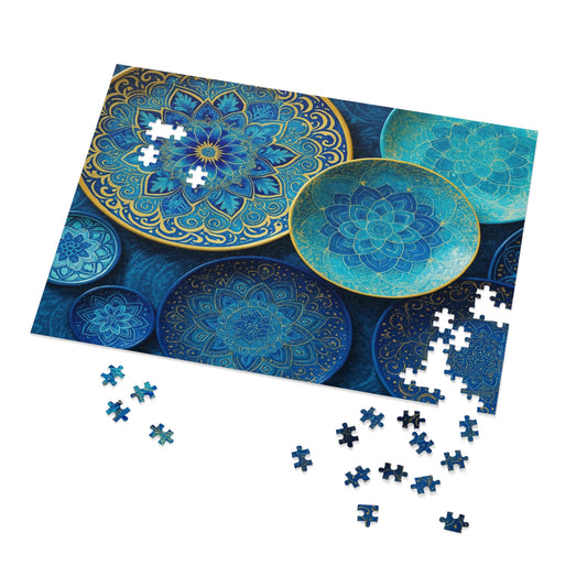 Whispers of Samarkand: The Blue Mosaic