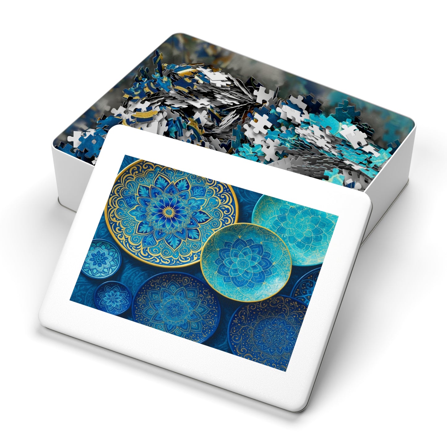 Whispers of Samarkand: The Blue Mosaic