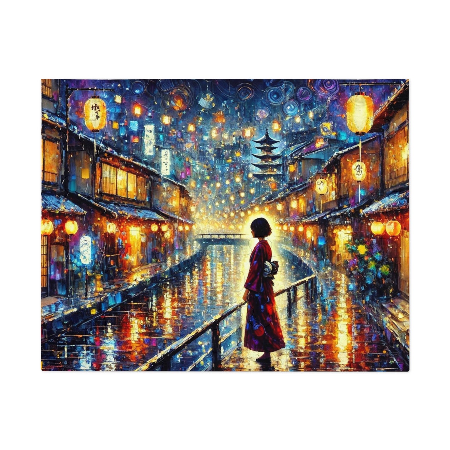 Kyoto Nights Under the Lantern Glow