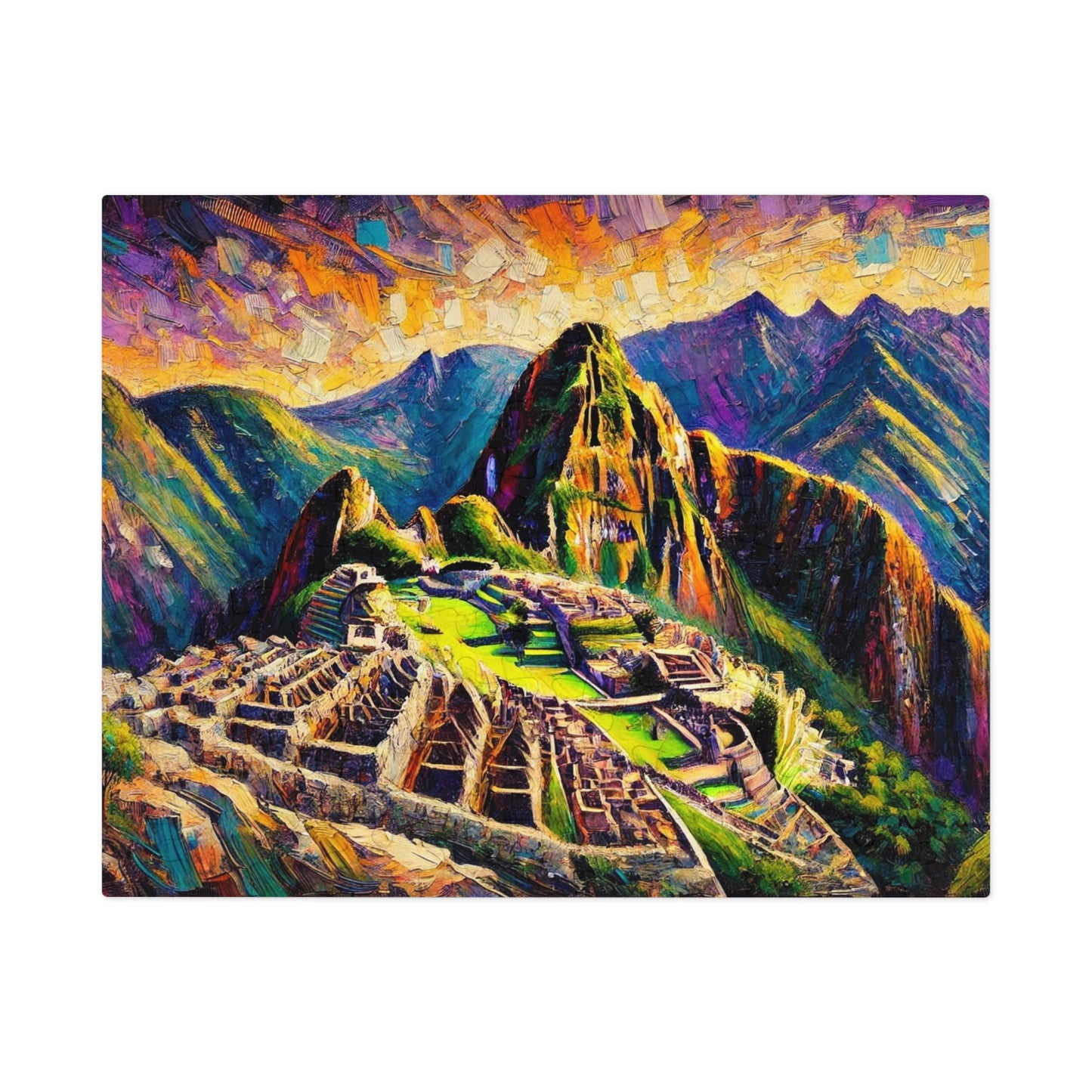 The Painted Heights of Machu Picchu