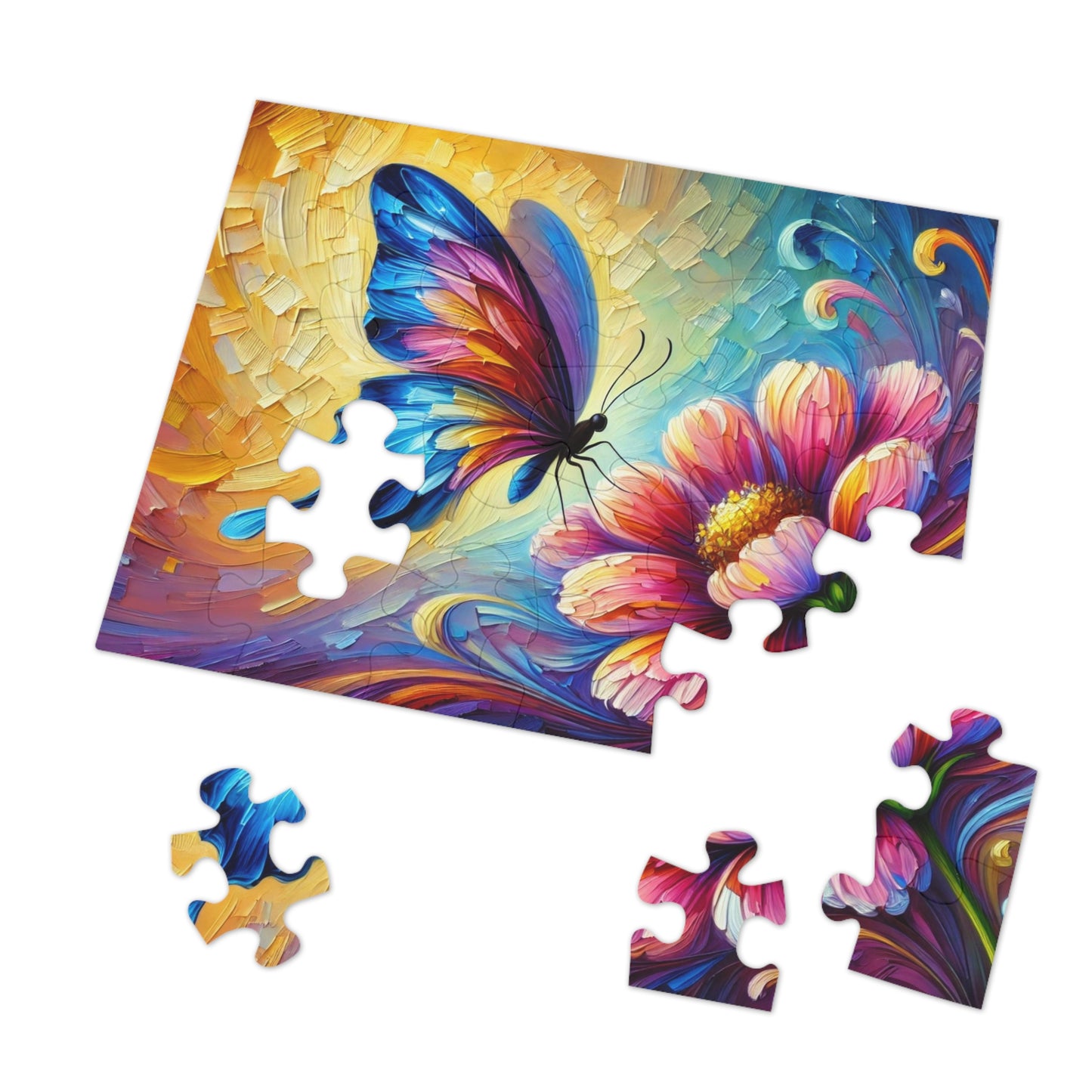 Wings of Radiance: A Symphony of Color in Motion