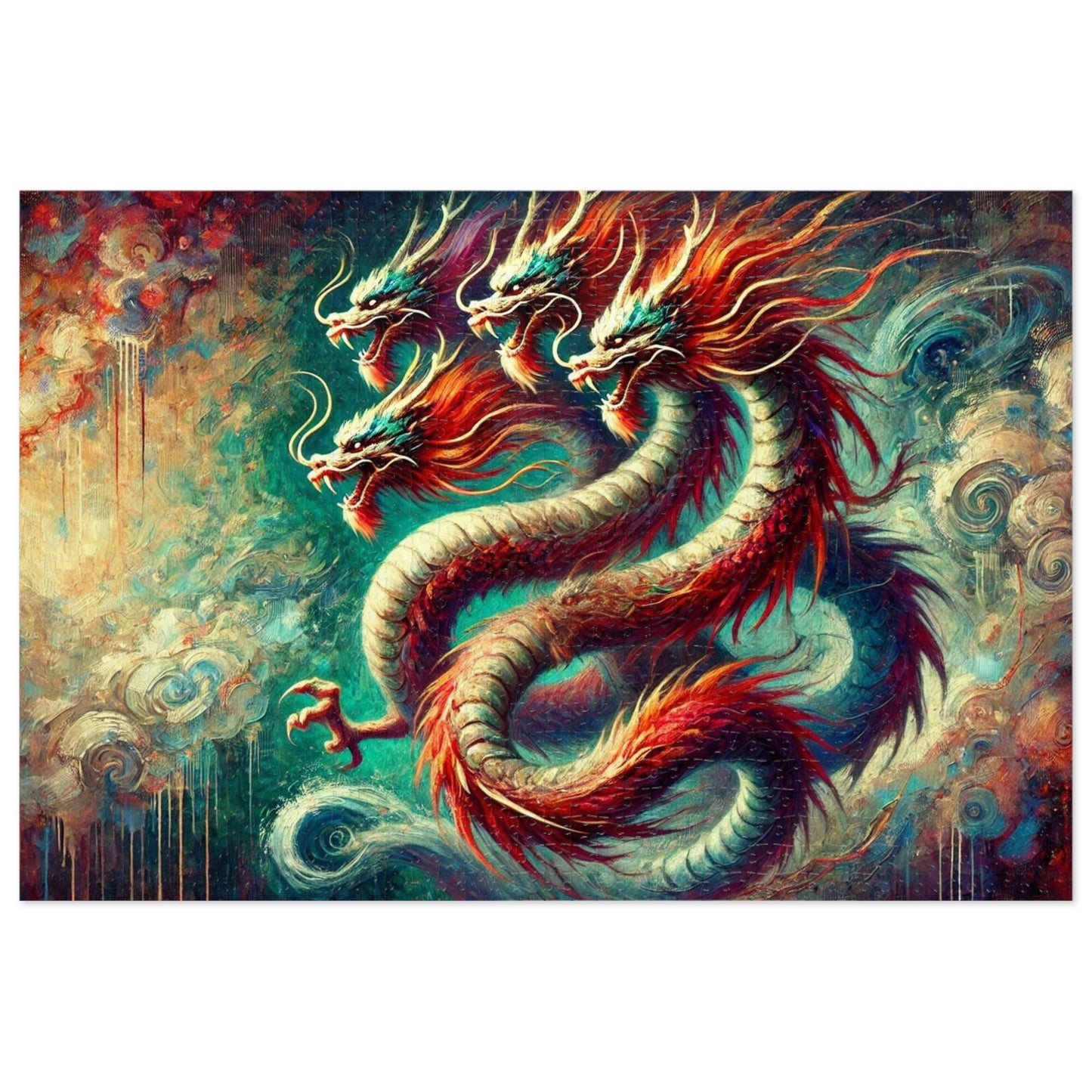 Yamata no Orochi: A Dance of Fiery Serpents