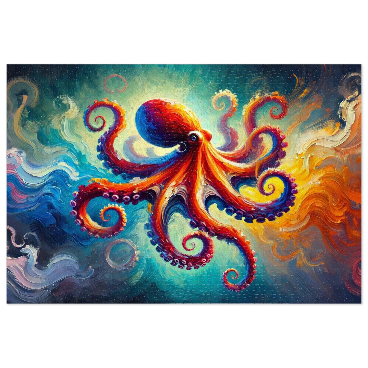 Chromatic Embrace: The Dance of the Deep