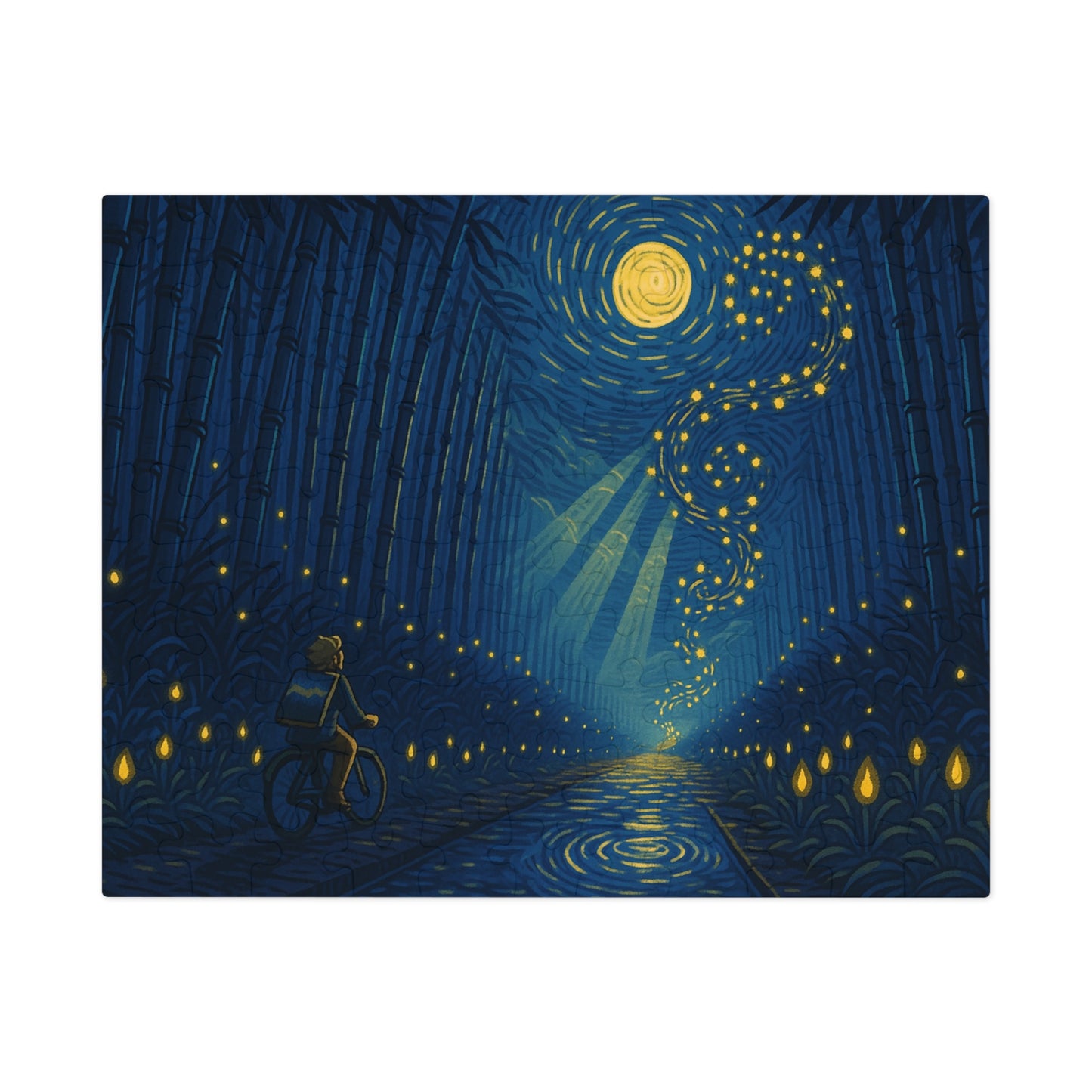 Firefly Nocturne in the Bamboo Grove: A Journey Through Luminous Night