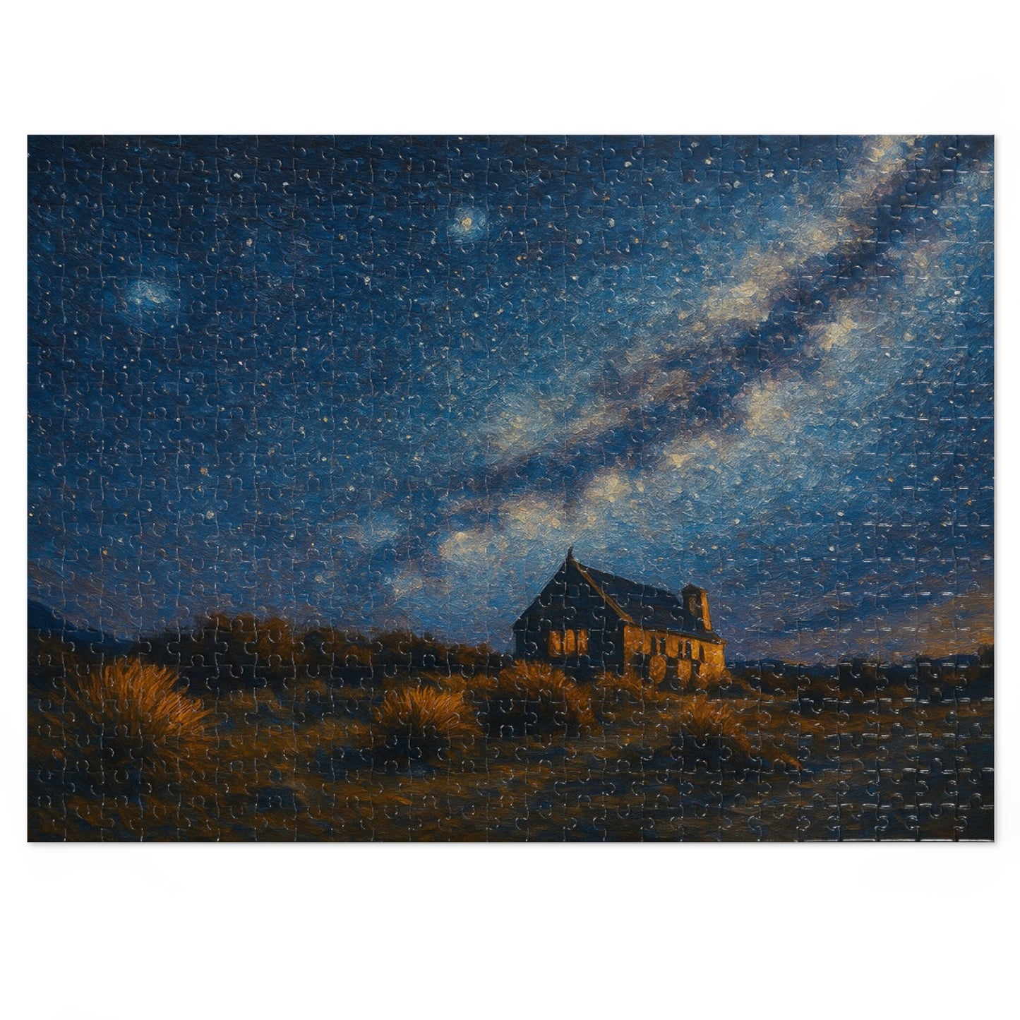 Celestial Silence: The Stars Over Lake Tekapo