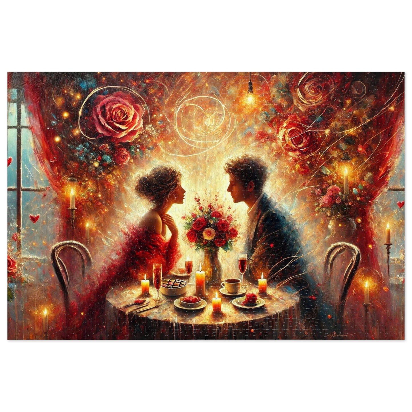 In the Glow of Love: A Valentines Moment