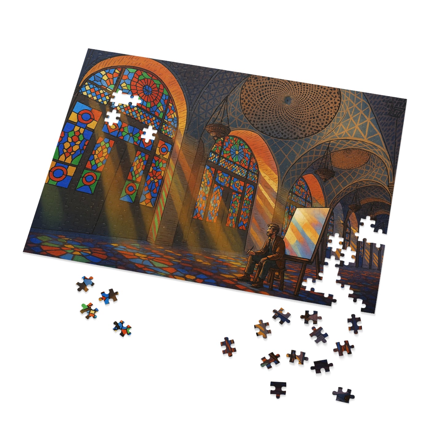 Cathedral of Light: A Symphony of Glass and Sunlight
