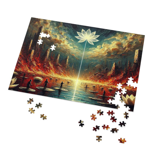 Lotus in the Inferno: A Puzzle Inspired by Rashomon