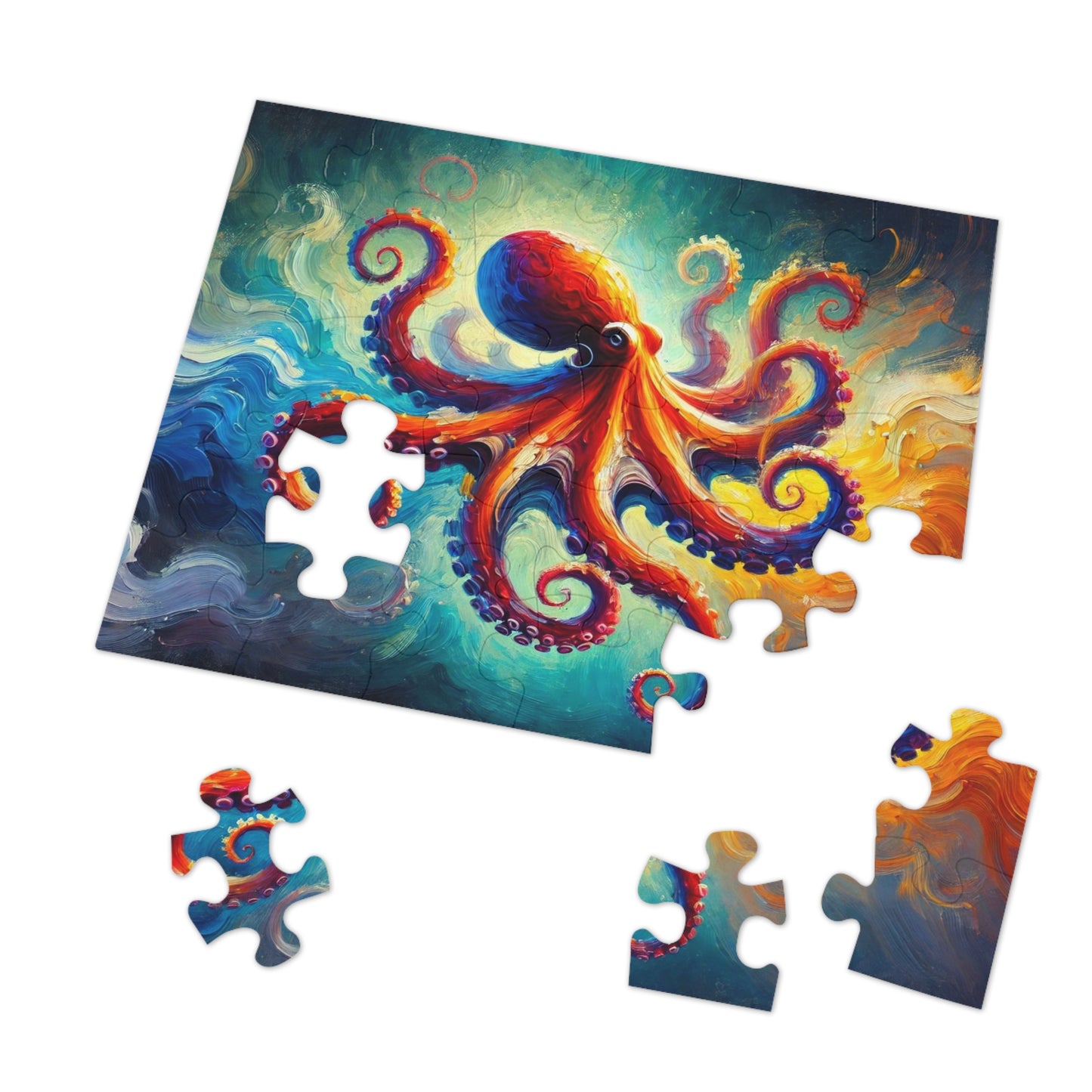 Chromatic Embrace: The Dance of the Deep