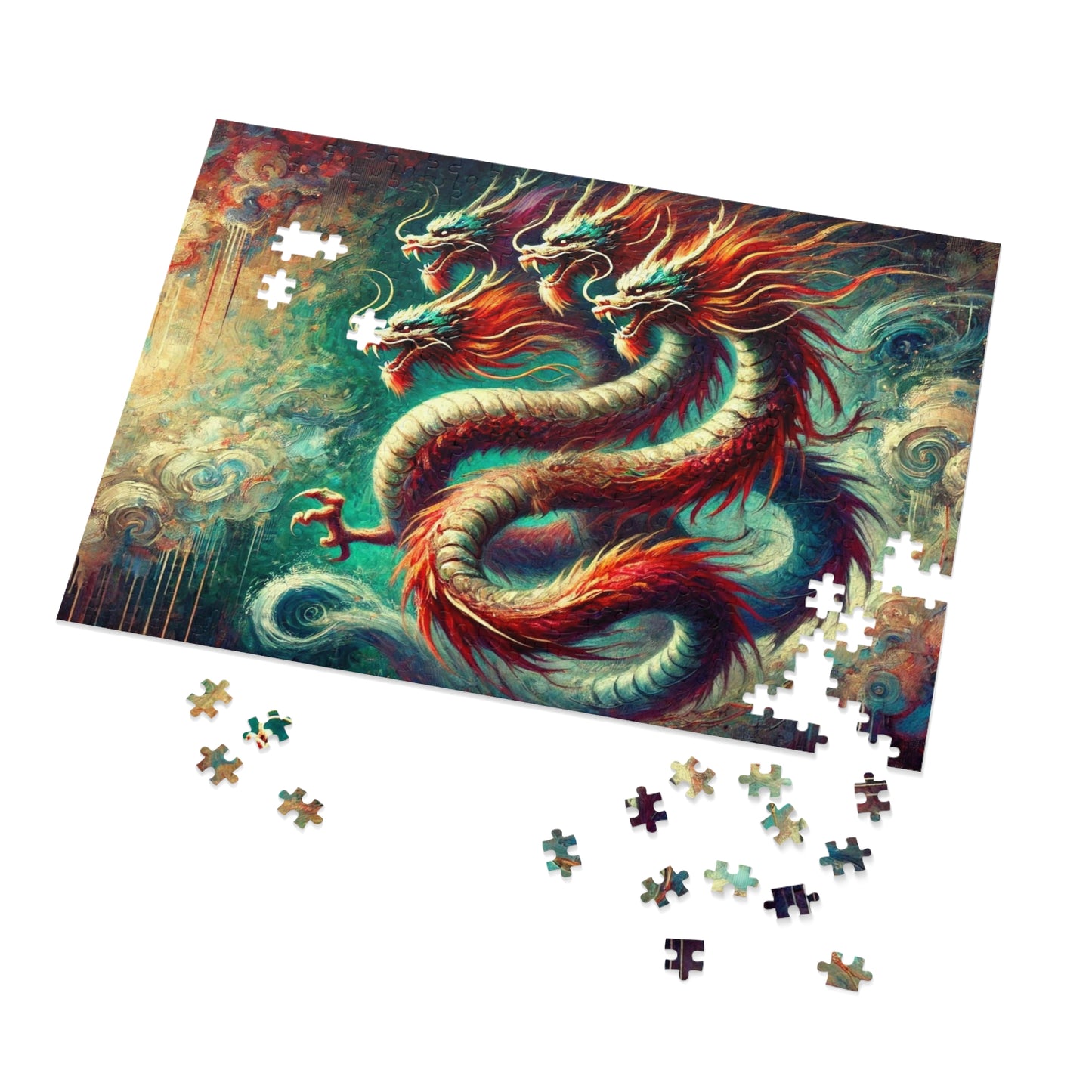 Yamata no Orochi: A Dance of Fiery Serpents