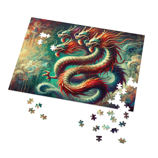 Yamata no Orochi: A Dance of Fiery Serpents