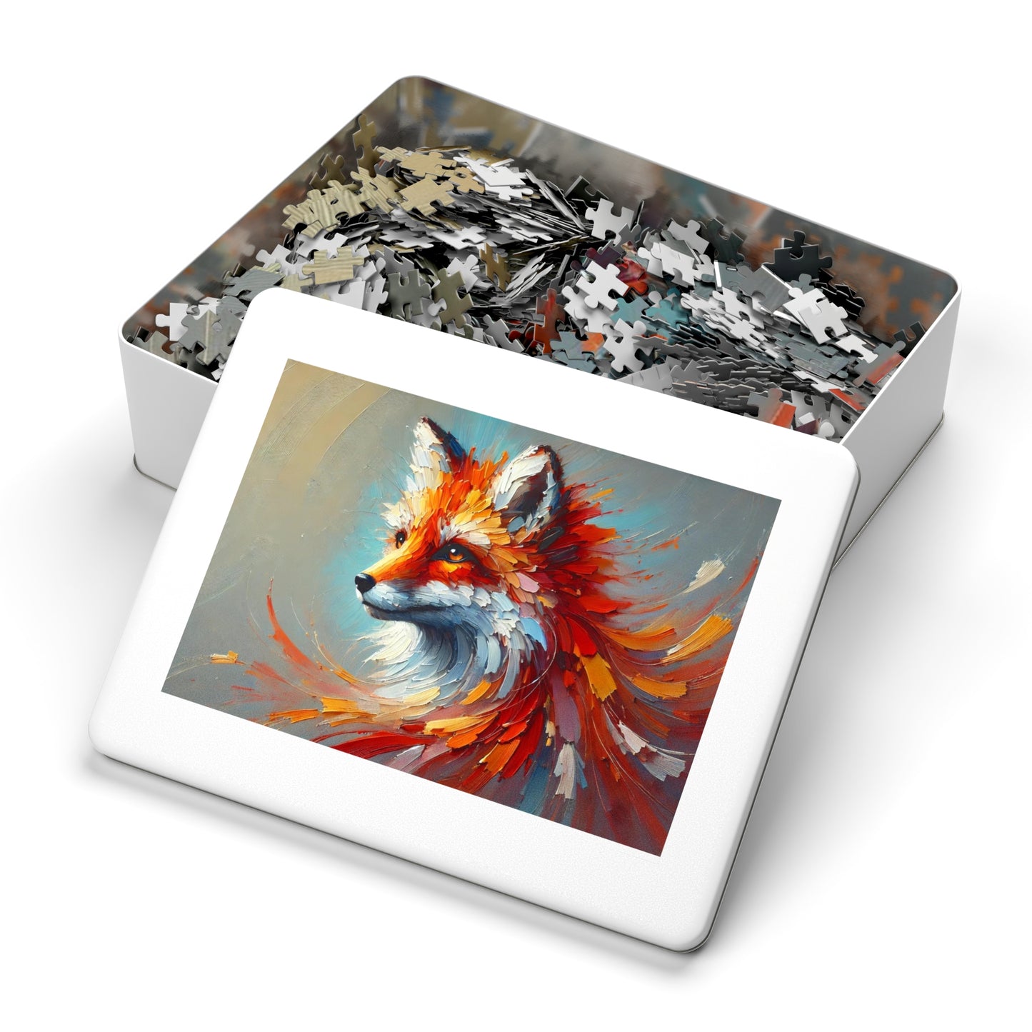 Crimson Serenity: The Fire Within the Fox