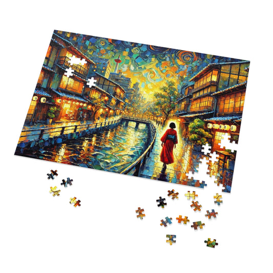 Starlit Dreams in Kyoto: A Night of Lanterns and Whimsy