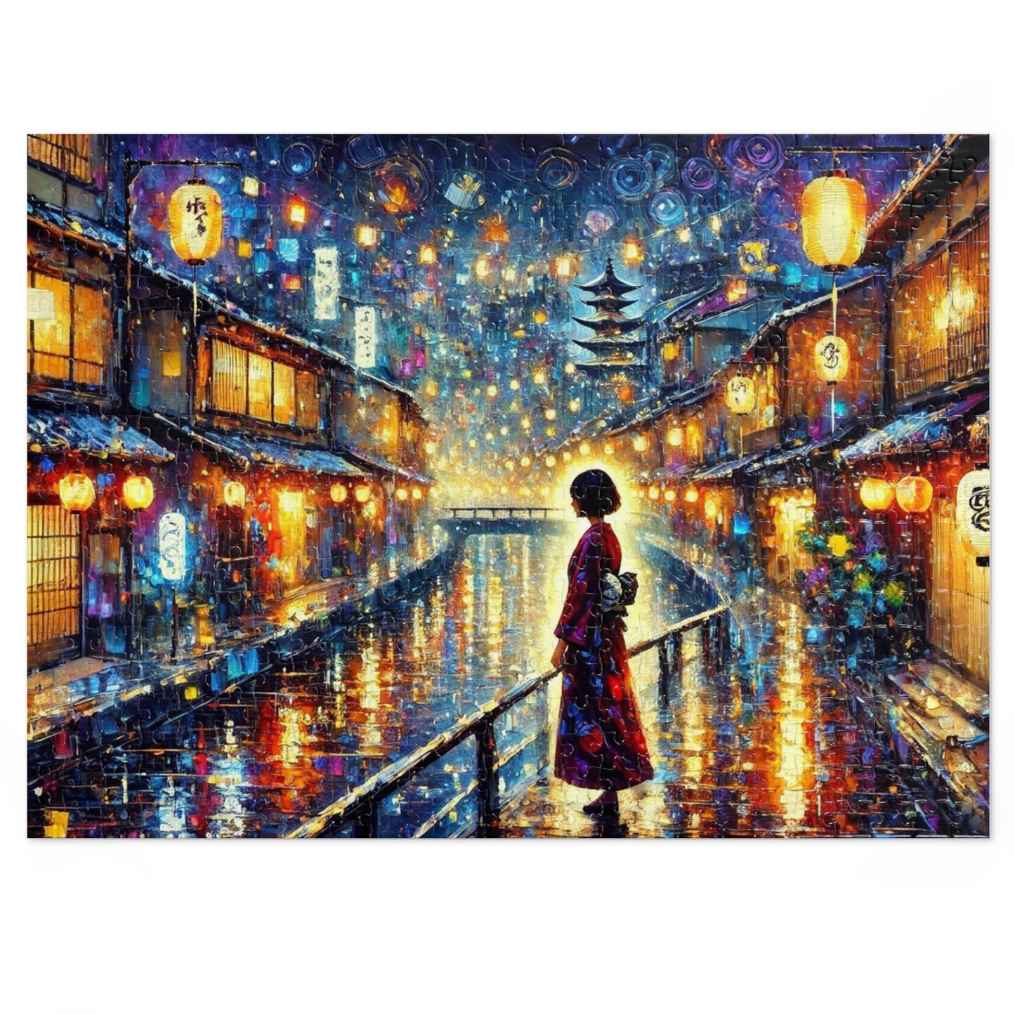 Kyoto Nights Under the Lantern Glow