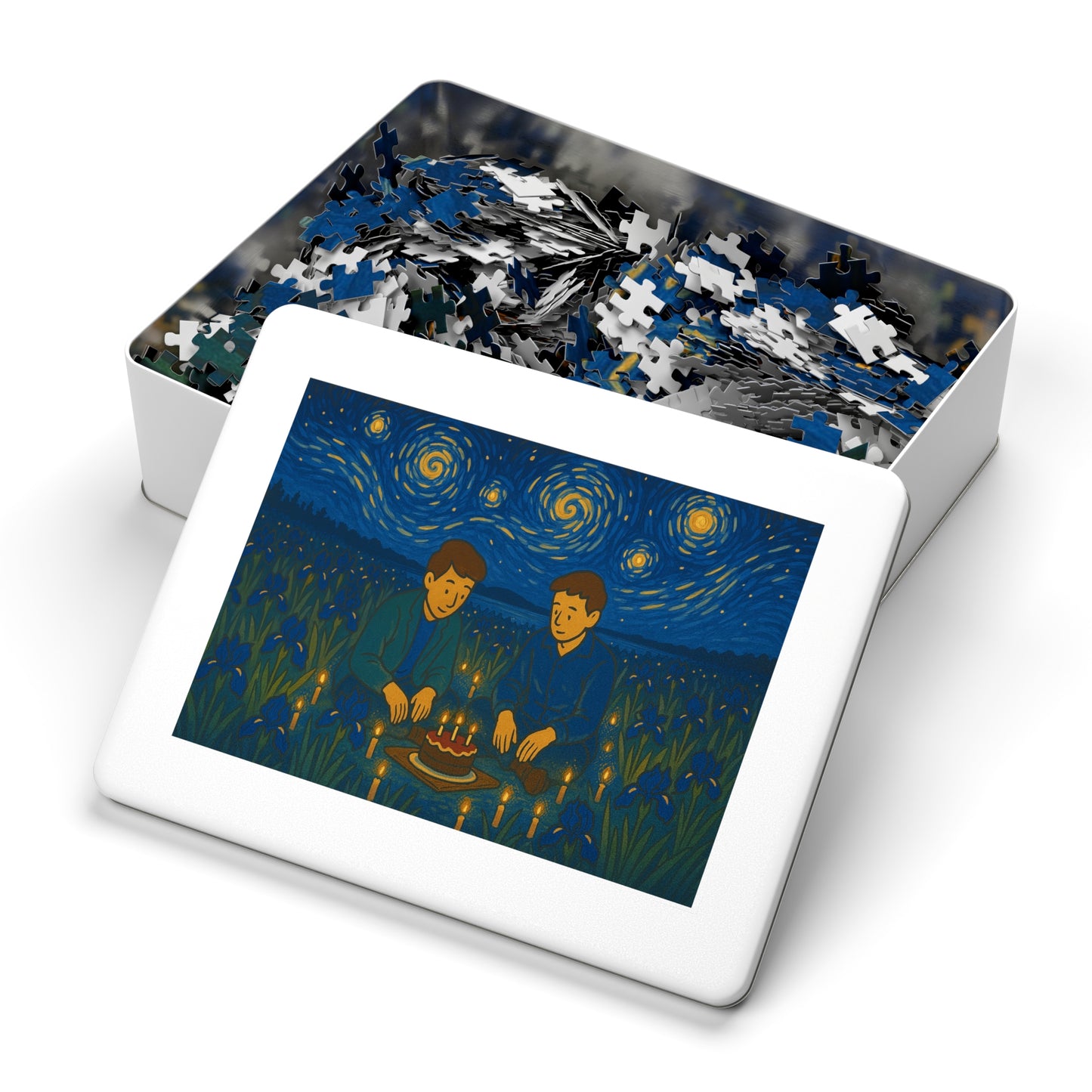 Birthday Among the Irises: A Quiet Celebration Under the Stars
