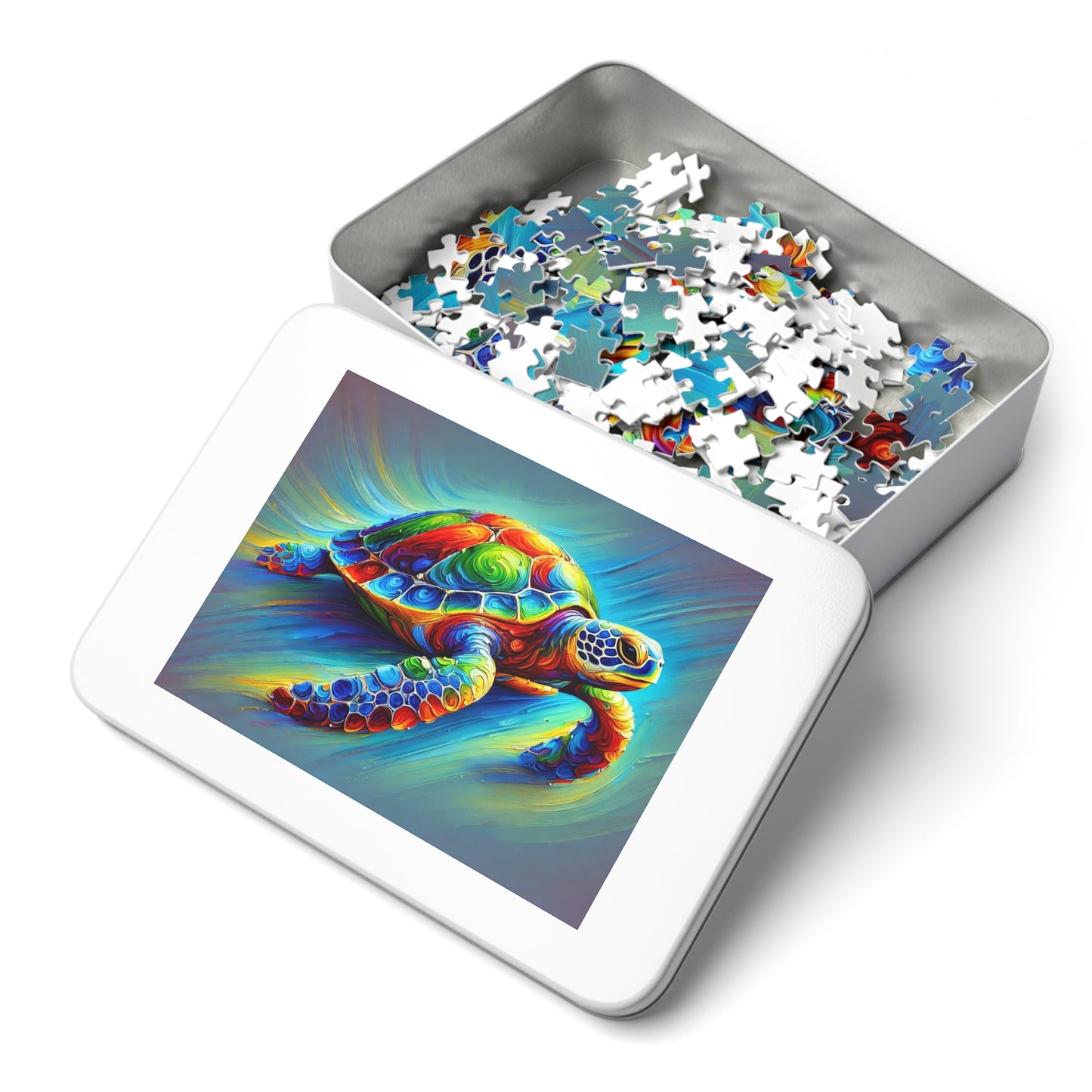 Ocean's Palette: The Vibrant Sea Turtle