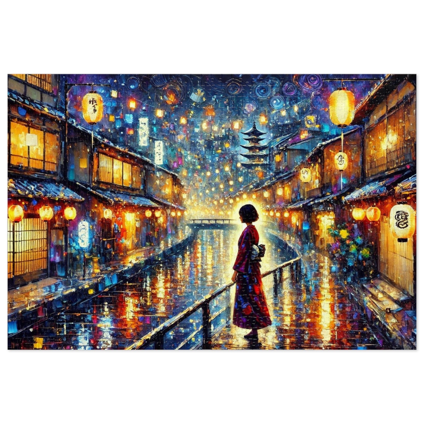 Kyoto Nights Under the Lantern Glow