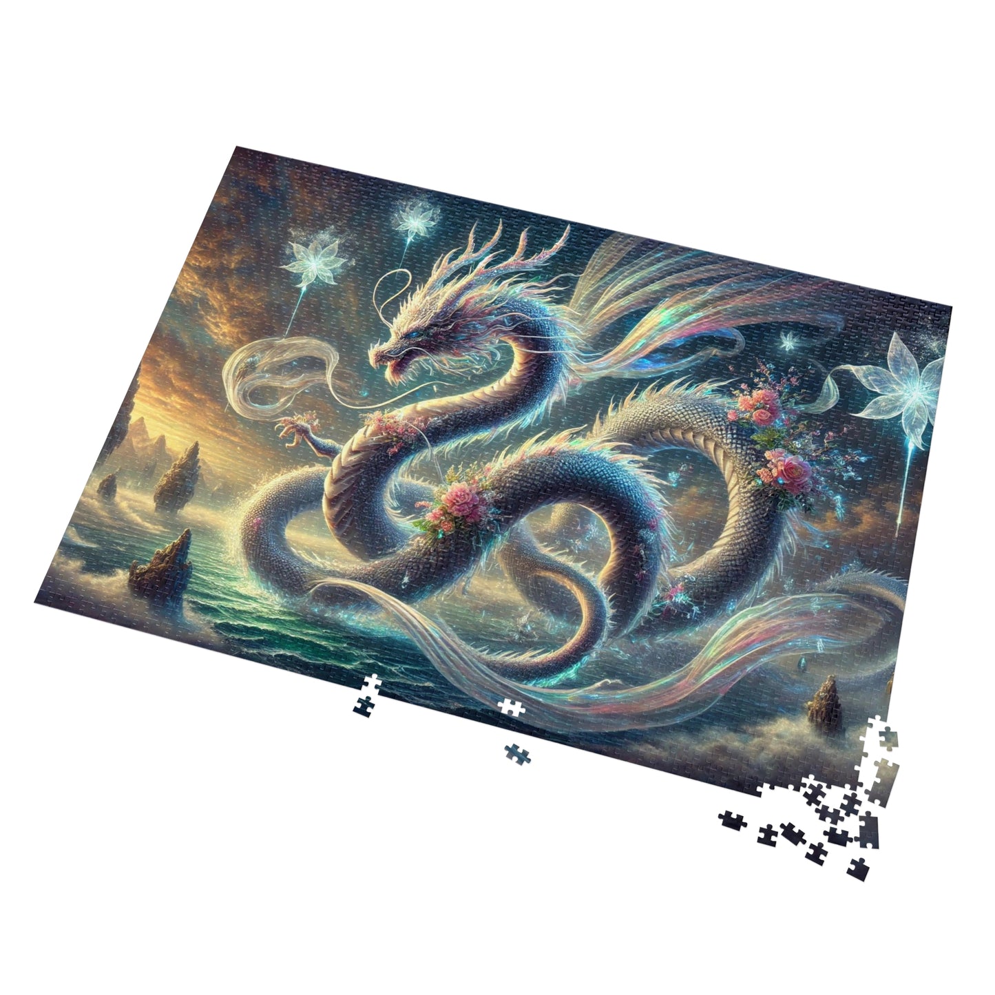 Ethereal Wyrm: Weaving Through the Nebulous Skies