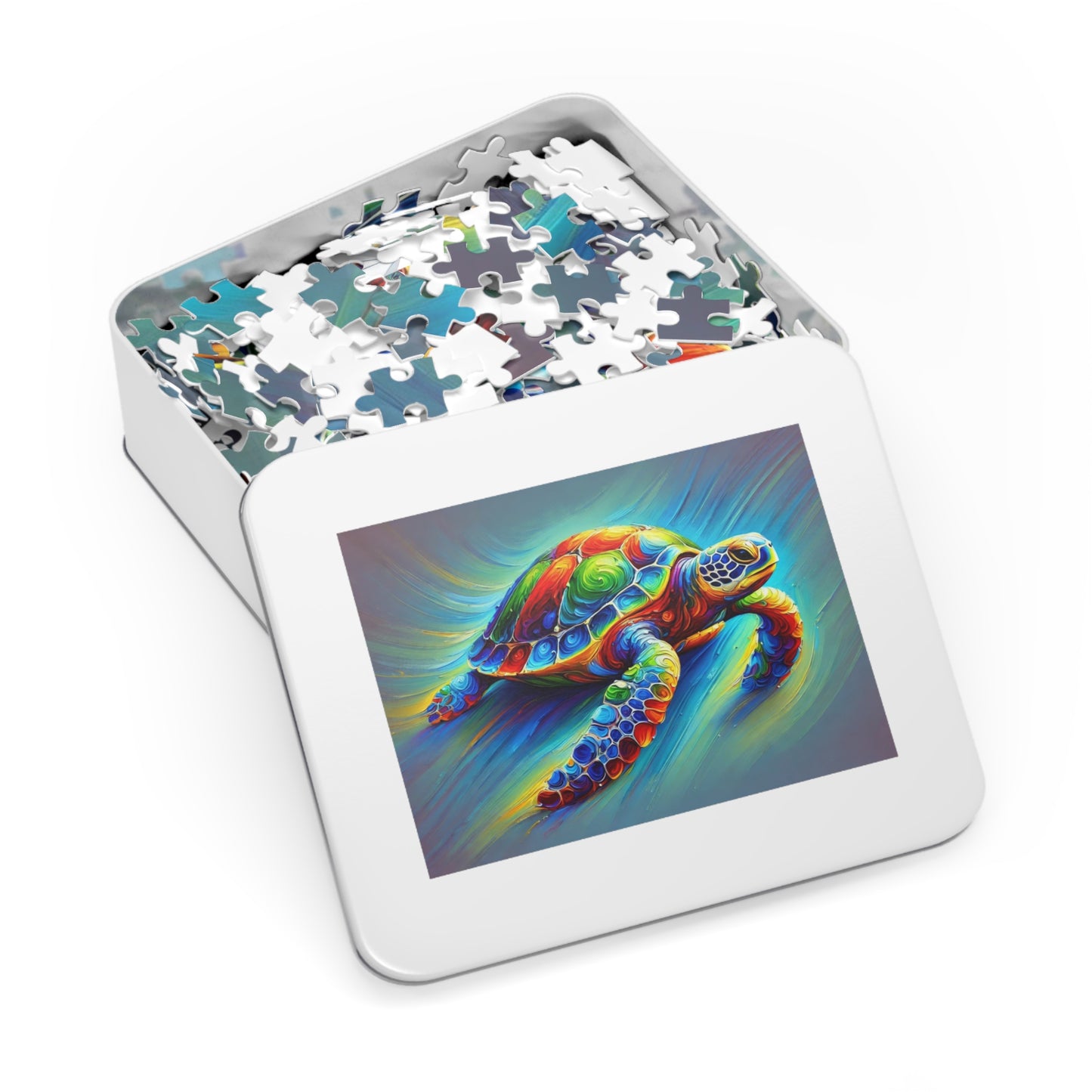 Ocean's Palette: The Vibrant Sea Turtle