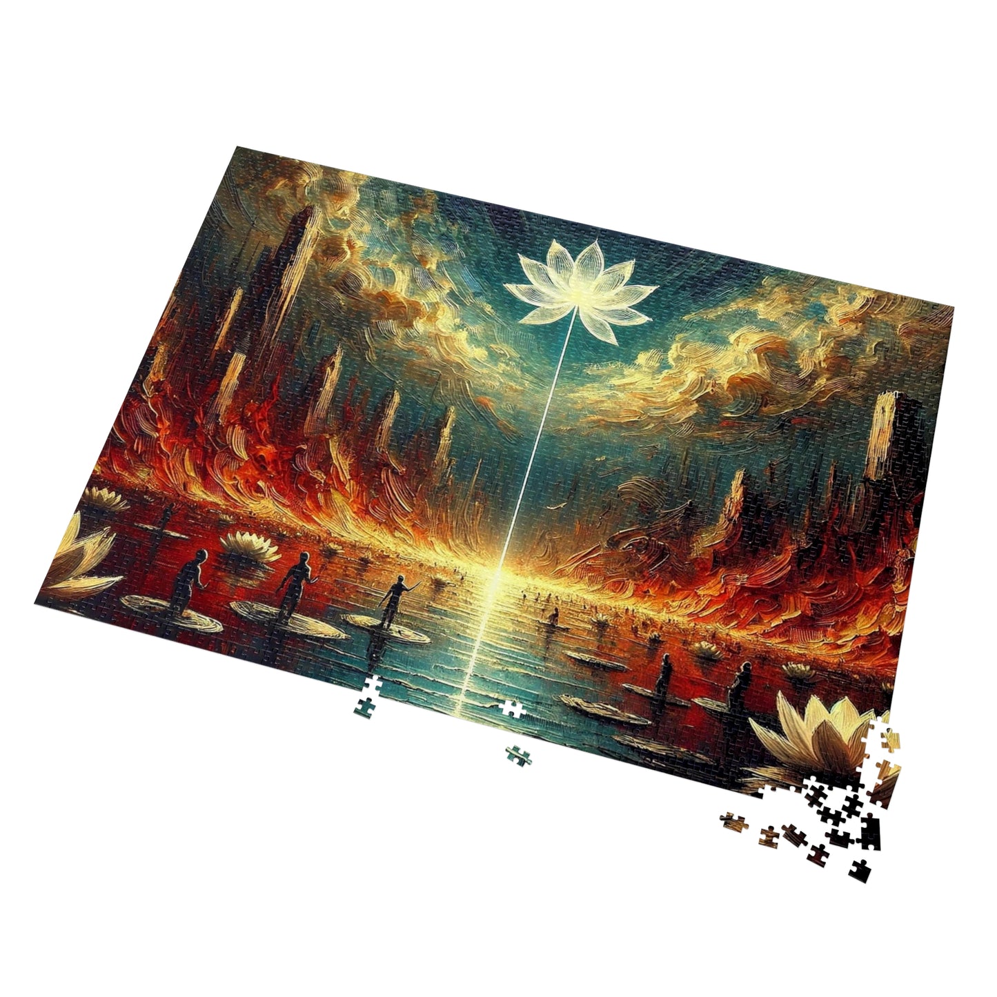 Lotus in the Inferno: A Puzzle Inspired by Rashomon